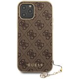Guess Zaš?itni ovitek za iPhone 12/12 Pro z vzorcem 4G, Rjava, (21749398) Cene