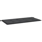  Jastuk za vrtnu klupu crni 100x50x4 cm od tkanine Oxford | shoptok.hr