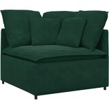  Modularni kutni kauč s jastucima tamnozelene boje 100 cm | shoptok.hr