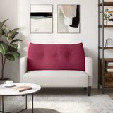  Jastuk za leđa Vinska crvena 100 x 24 x 50 cm Baršun | Eponuda.ba