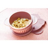 innoGIO GIOfresh Owl silikonska zdjelica sa zatvaračem Pink 380 ml | shoptok.hr