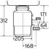 Insinkerator DROBILICA (MELJAČ) OTPADA EVOLUTION 100-2 | Eponuda.com