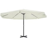  Suncobran Bijeli Aluminijum 500 cm | shoptok.hr