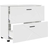  Set namještaja za kupaonicu Zidne 3 pcs Visoko sjajno bijela | shoptok.hr