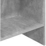 Ormarić za knjige boja betona 60x35x180 cm konstruirano drvo | shoptok.hr