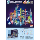  Magnetni blokovi Luminous Ball - 176 elemenata | Shoptok.si