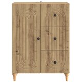  Kreveta Hrast artisan 66 x 34,5 x 90 cm Konstruirano drvo | shoptok.hr