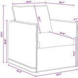 SOFA 60cm Tamno siva Metal - Tamno siva 60 cm | shoptok.hr