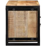 vidaXL TV omarica 100x30x35 cm Masivni neobdelan les Mango | Shoptok.si