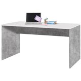 CARRYHOME pisalna miza leseni material siva Cene
