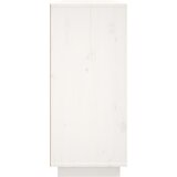  Komoda bijela 120 x 35 x 80 cm od masivne borovine | shoptok.hr