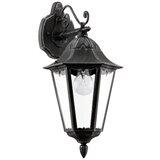 Eglo Navedo spoljna zidna lampa/1, e27, crna/srebrna | Eponuda.com