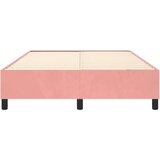  Za krevet s oprugama ružičasti 140x200 cm baršunasti | shoptok.hr