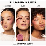 Nudestix Stax All Over Color Blush Balm večnamensko ličilo za oči, ustnice in obraz odtenek Love & Roses 2,5 g | Shoptok.si
