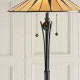 Endon 64041 - Podna lampa Tiffany DARK STAR, 2xE27/60W/230V, prečnik 49 cm | Eponuda.com