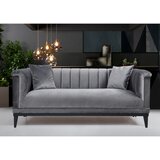  Trendy - Dark Grey Dark Grey 2-Seat Sofa Cene