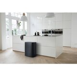 Brabantia Bo Touch Bin 60 l s 1 plastičnim umetkom - Matt Black | shoptok.hr