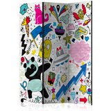  Paravan u 3 dijela - Energetic Panda [Room Dividers] 135x172 | shoptok.hr
