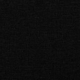 vidaXL Krevet s oprugama i madracem crni 180x200 cm od tkanine | shoptok.hr