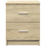  Noćni ormarići 2 kom s 2 ladice Sonoma hrast 40x36x50 cm | Eponuda.com
