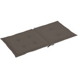  Jastuci za vrtne stolice 6 kom smeđesivi 100x50x3 cm od tkanine | shoptok.hr