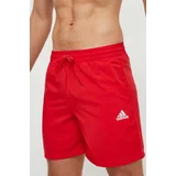 Adidas Kratke hlače moški, rdeča barva