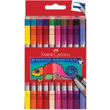  Flomaster školski 20boja obostrani Faber-Castell 151119 blister | shoptok.hr