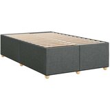 vidaXL Okvir za krevet tamnosivi 120 x 200 cm od tkanine | shoptok.hr