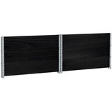  Vrtna sadilica crna 100x100 cm od masivne borovine | Eponuda.ba