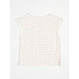 Sinsay Bluza s dekorativnim volanima i uzorkom jagoda | shoptok.hr