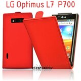  Preklopni etui / ovitek / zaščita za LG Optimus L7 P700 - rdeči Cene