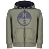 North Sails Dječja zelena majica s kapuljačom | shoptok.hr