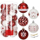  Ca0987 set božićnih kuglica 6 cm 30 kom | shoptok.hr