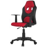 MID.YOU Mladinski Vrtljiv Stol Kid Racer, Črna, Rdeča | Shoptok.si