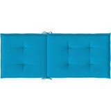  Jastuci za vrtne stolice 4 kom plavi 120 x 50 x 3 cm od tkanine | shoptok.hr