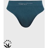 Gino nizke spodnjice iz bambusa petrolej barve | Shoptok.si