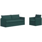 SOFA 2 pcs Tamnozelena Metal | shoptok.hr