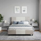  Noćni ormarić za montažu na zid 2 kom. Siva sonoma | shoptok.hr