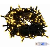 vidaXL Set božičnih okraskov med 150 LED 61 pcs Črna Plastika | Shoptok.si