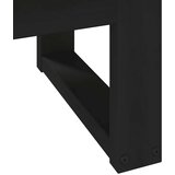 vidaXL Klubska mizica NOAIN z nogami v obliki črke U trdna borovina | Shoptok.si