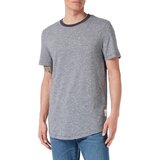 Tom Tailor 1035609 Muška majica, Prugasta, Crna