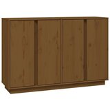 Maison Chic Komoda - Predalnik medeno rjava 120x35x80 cm trdna borovina, (21718002) Cene