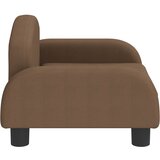  Krevet za pse smeđi 50 x 40 x 30 cm od tkanine | shoptok.hr