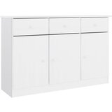 Maison Chic Komoda - Predalnik ALTA bela 112x35x73 cm trdna borovina, (21719922) | Shoptok.si