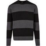 Urban Classics Men's Striped Sweater Black/Dark Shade | shoptok.hr