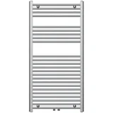 kupatilski merdevinski radijator 423W/230V 120x60 cm sjajni hrom, ravan