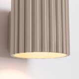 Sollux Lighting Stenska svetilka AURA taupe G9, (5000054175) | Shoptok.si