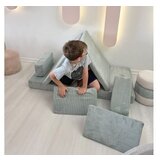 Atelier Del Sofa puzzle - blue blue 2-Seat sofa-bed | ePonuda.com