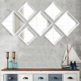 Wallity set ogledala SETAYNA_053, beli Cene