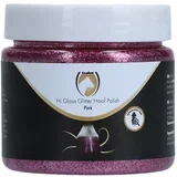 Glitter lak za kopita 'Excellent Horse Hi Gloss Glitter' - Roza